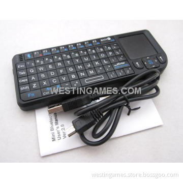 Wireless Bluetooth Keyboard with Touchpad / Backlight